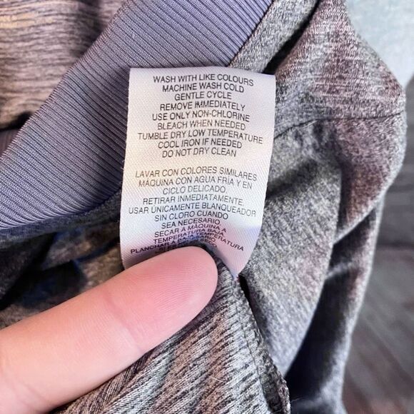 Mondetta Womens Luxury Hoodie Performance Pullover stretch Purple Gray Medium - Picture 9 of 9